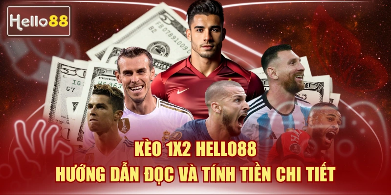 Kèo 1X2 Hello88 - Hướng Dẫn Đọc Và Tính Tiền Chi Tiết 3 kèo 1X2 Hello88