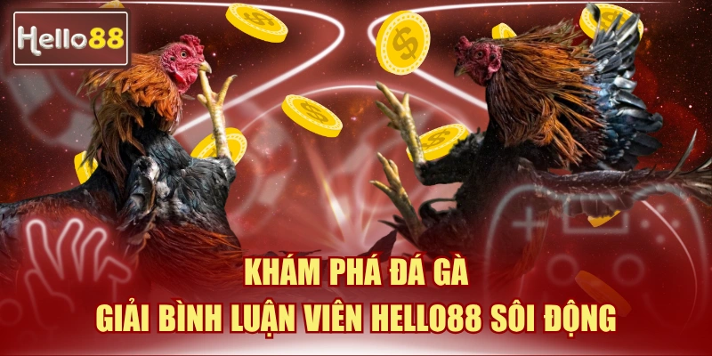 Đá Gà Giải Bình Luận Viên Hello88 - Hướng Dẫn Xem 2026 4 Đá gà giải bình luận viên Hello88