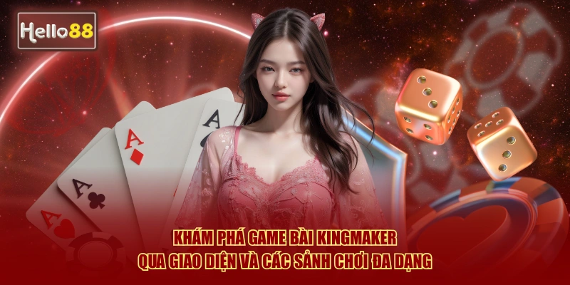 Game Bài Kingmaker Hello88 - Hướng Dẫn Chơi Chi Tiết 2026 2 Khám phá game bài Kingmaker qua giao diện và các sảnh chơi đa dạng