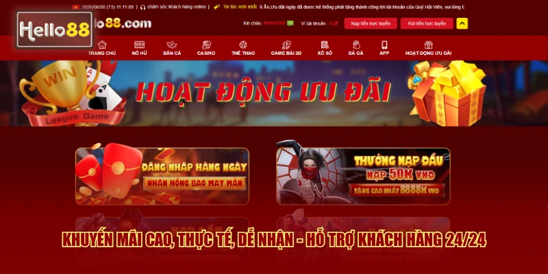Hello88 Trading ⭐ Link Trang Chủ Hello 88 Mới Nhất 2026 13 Khuyến mãi cao, thực tế, dễ nhận - Hỗ trợ khách hàng 24/24