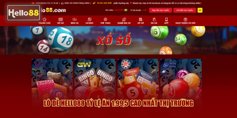 Hello88 Trading ⭐ Link Trang Chủ Hello 88 Mới Nhất 2026 11 Lô đề Hello88 tỷ lệ ăn 1:99,5 cao nhất thị trường