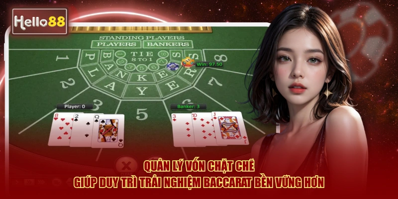 Mẹo Chơi Baccarat Luôn Thắng Tại Hello88 - Bí Quyết 2026 4 Quản lý vốn chặt chẽ giúp duy trì trải nghiệm baccarat bền vững hơn